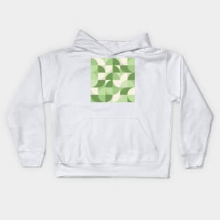 Modern Geometric (Fennel) Kids Hoodie